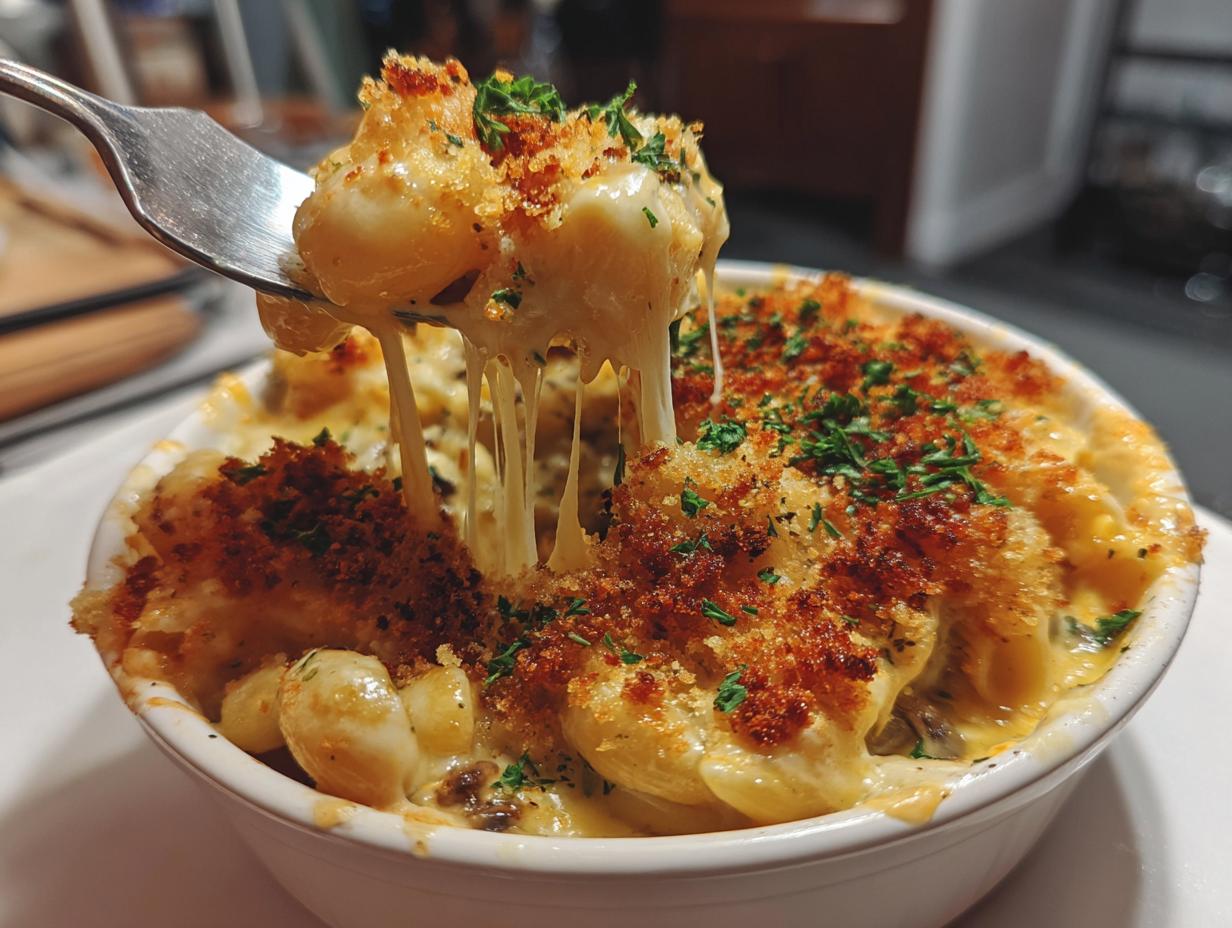 30-Minute Loaded Truffle Mushroom Mac You’ll Crave Forever