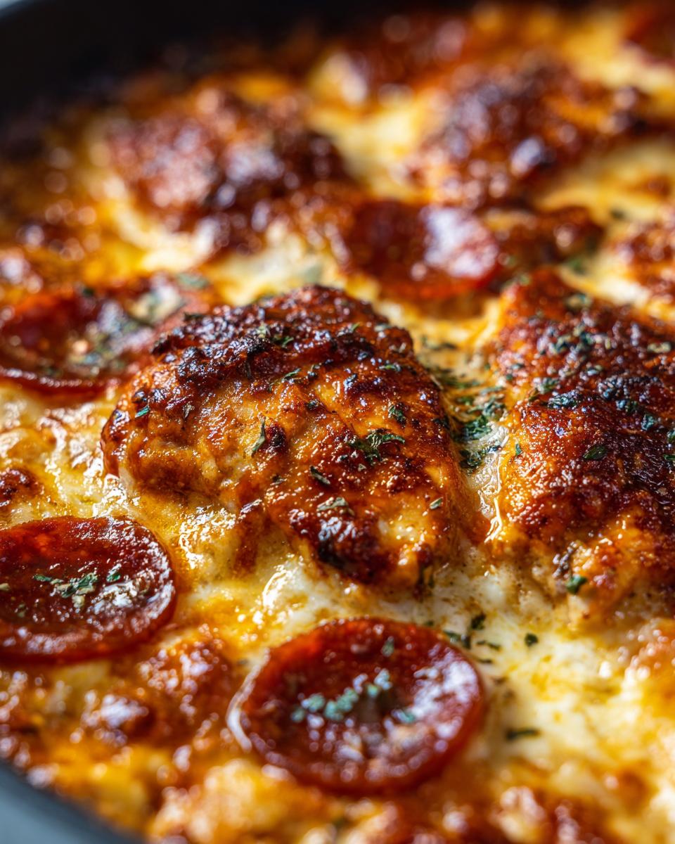 one pan pizza chicken - detail 4