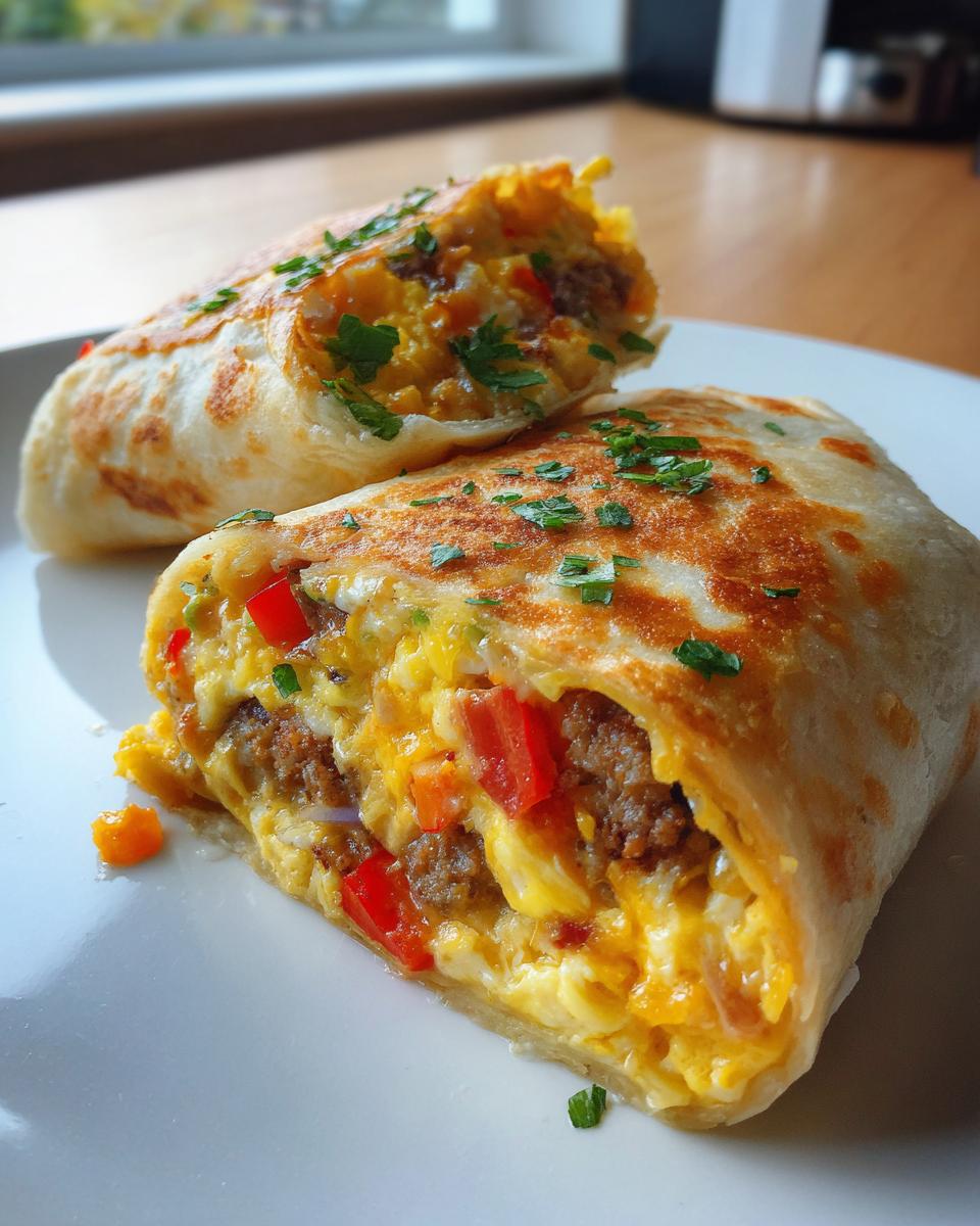 sheet pan breakfast burritos - detail 3