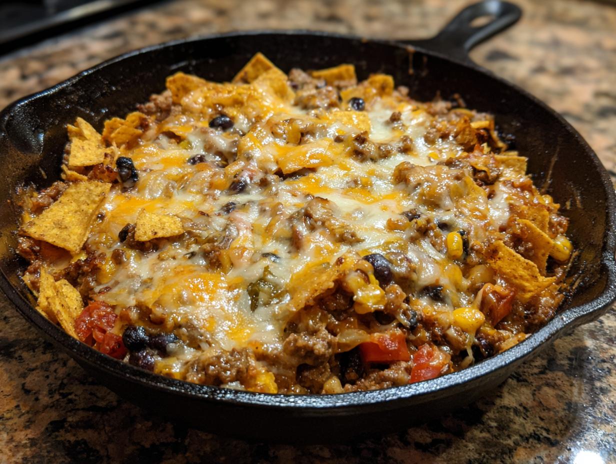 Amazing 30-Minute Taco Skillet Casserole Your Family Will Crave