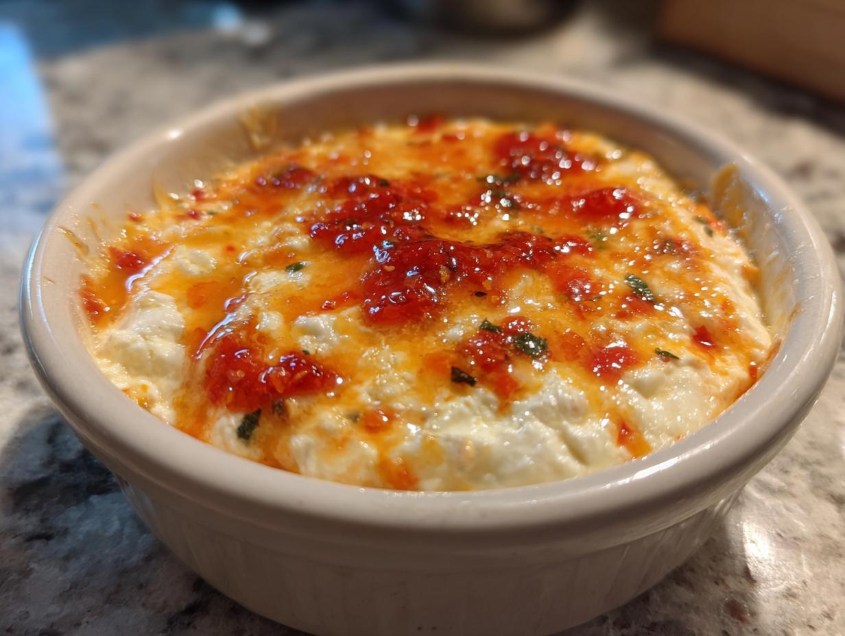 3-Ingredient Cottage Cheese Queso Dip – 8-Minute Magic!