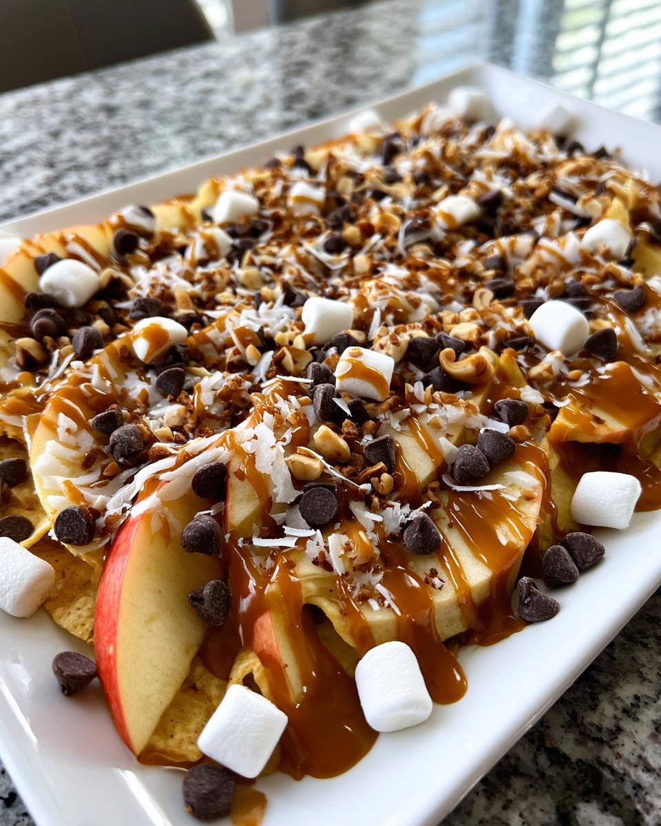 Caramel Apple Nachos - detail 1