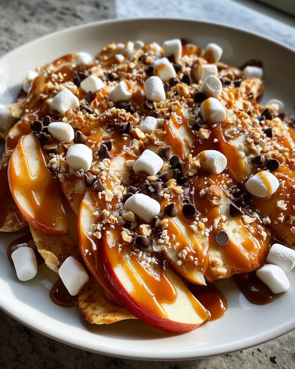 Caramel Apple Nachos - detail 2
