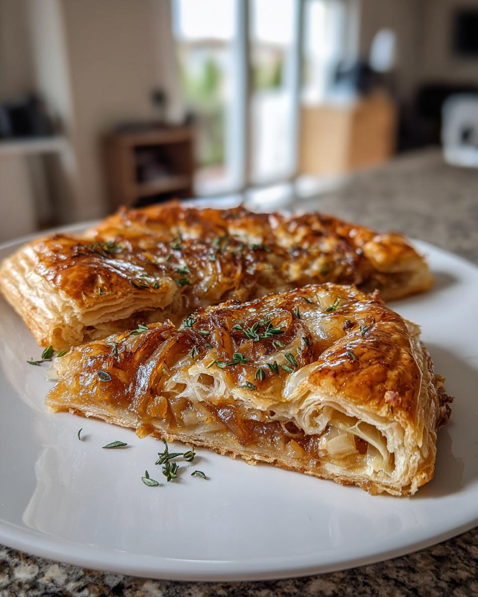Caramelized Onion Tart - detail 1