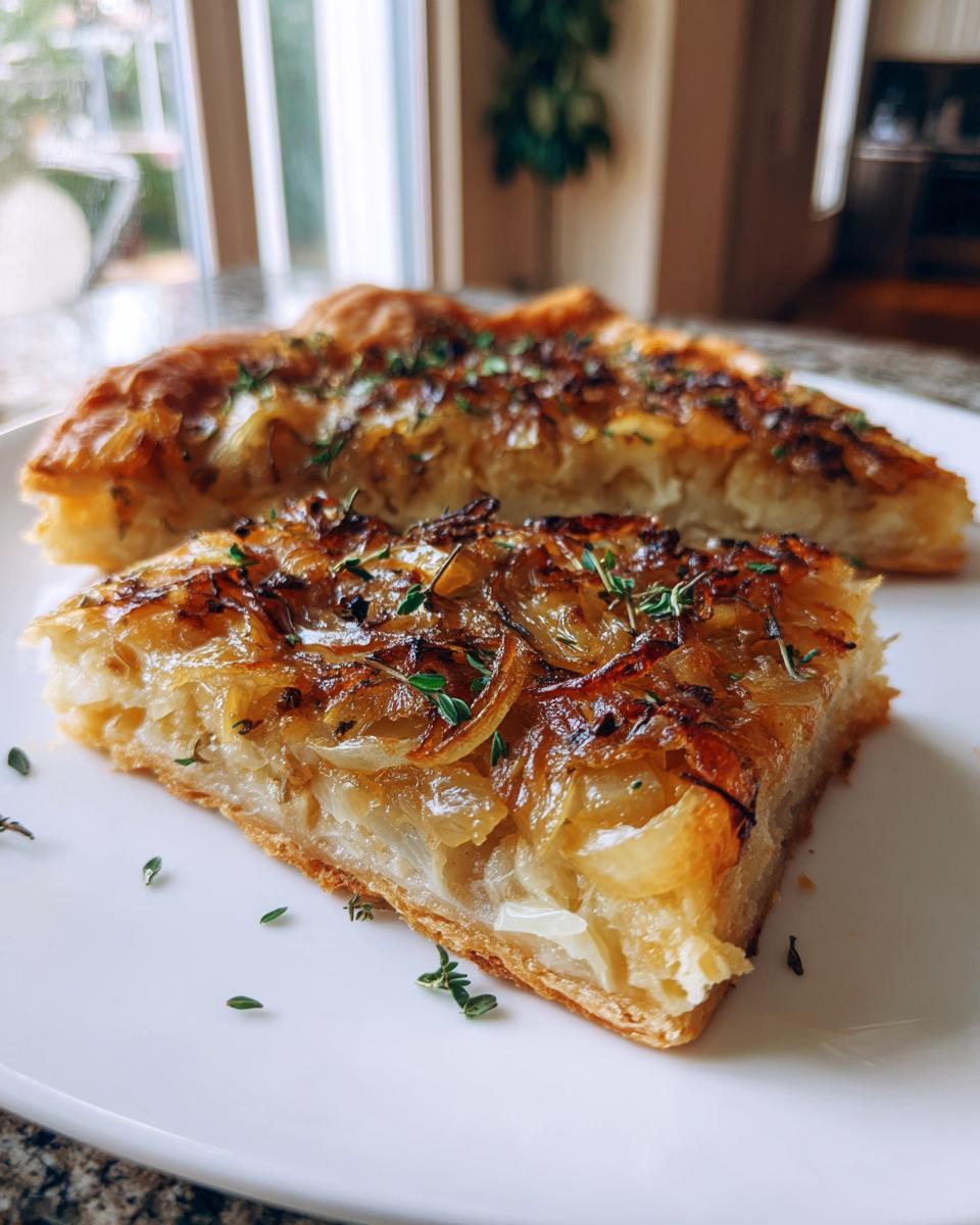 Caramelized Onion Tart - detail 3
