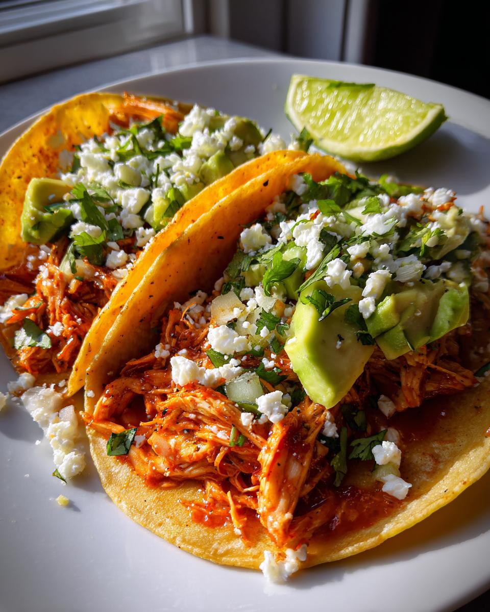 Chicken Tinga Tacos - detail 1