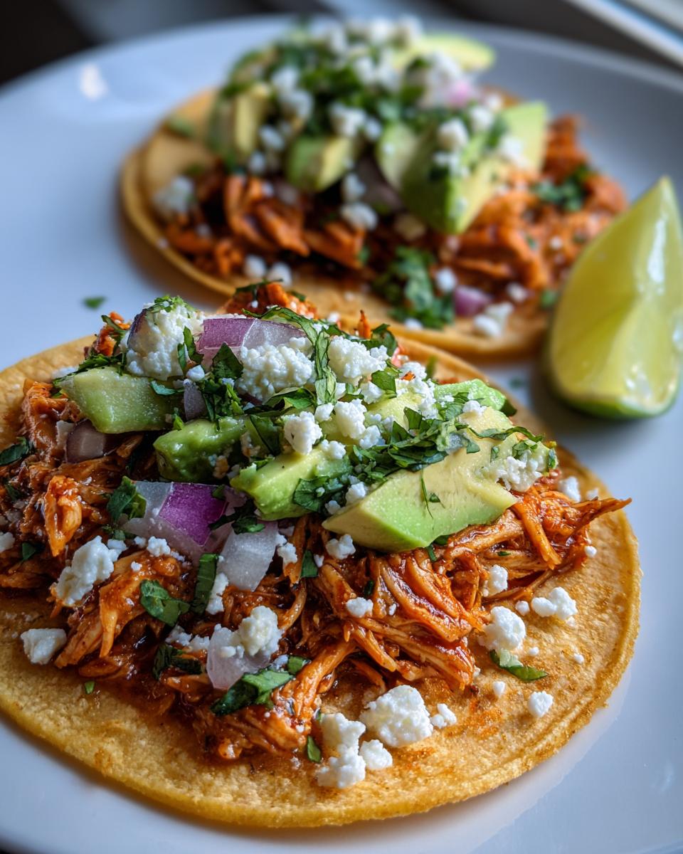 Chicken Tinga Tacos - detail 2