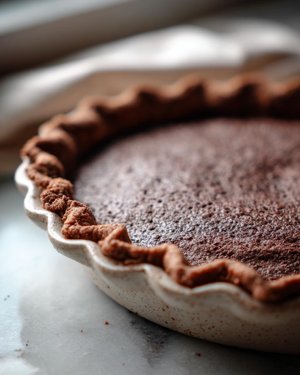 Chocolate Pie Crust - detail 1