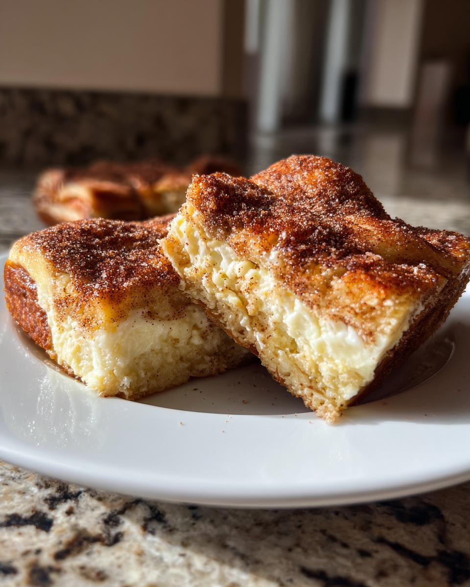 Churro Cheesecake Bars - detail 1