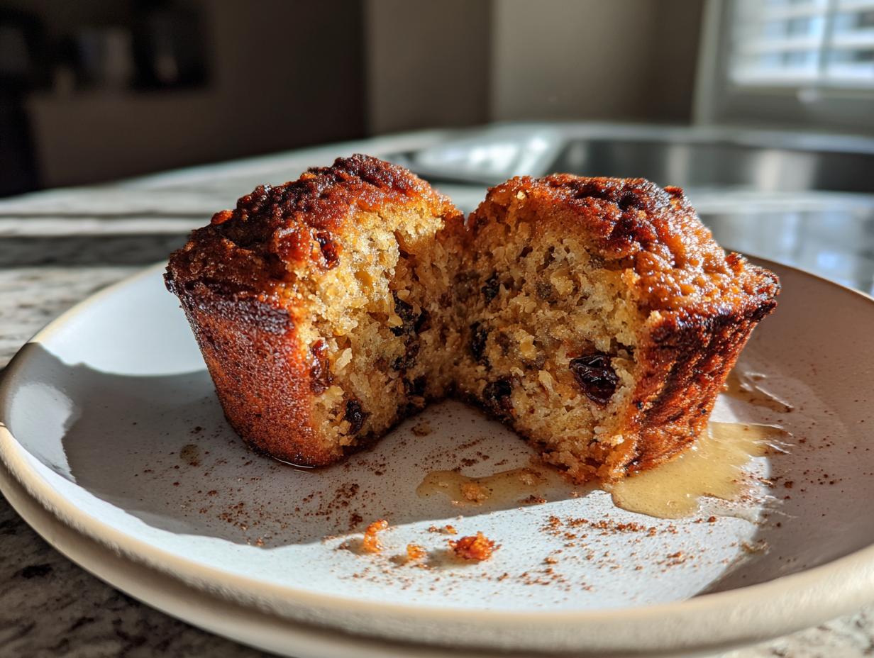 Amazing Cinnamon-Raisin Zucchini Muffins with Cassava Flour in 5 Steps