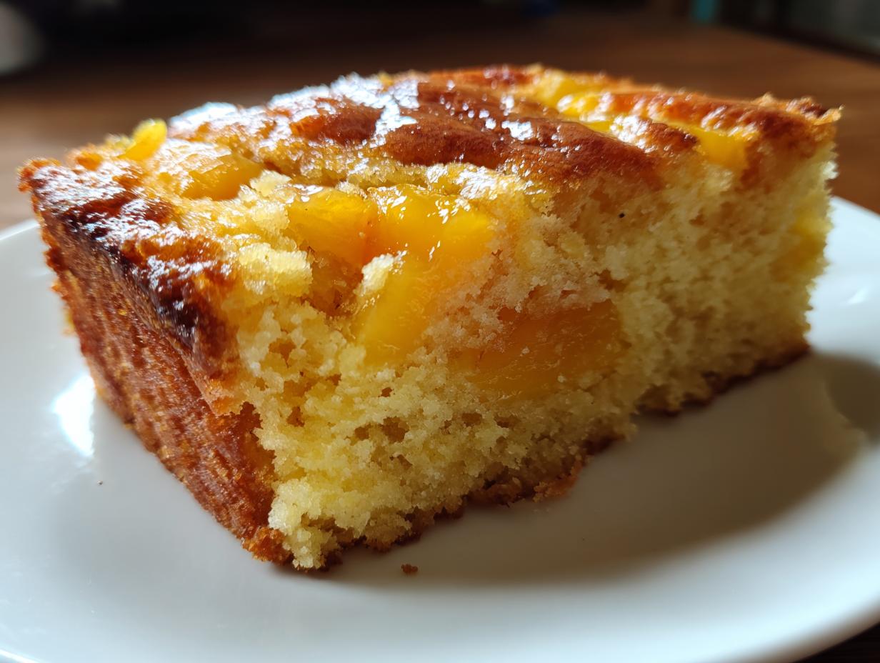 Smoky Grilled Corn Bread Stuffed With Juicy Peaches (45 Min!)