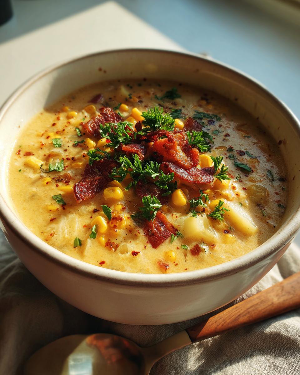 Corn Chowder - detail 1
