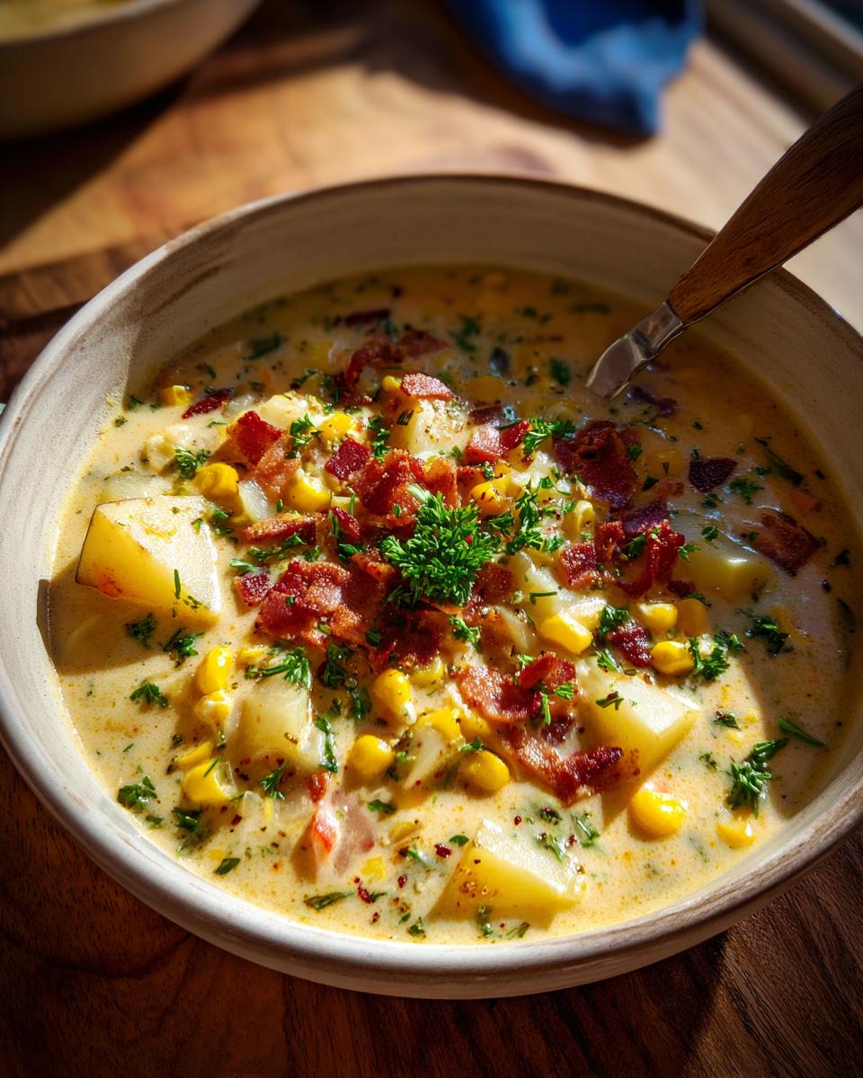 Corn Chowder - detail 2