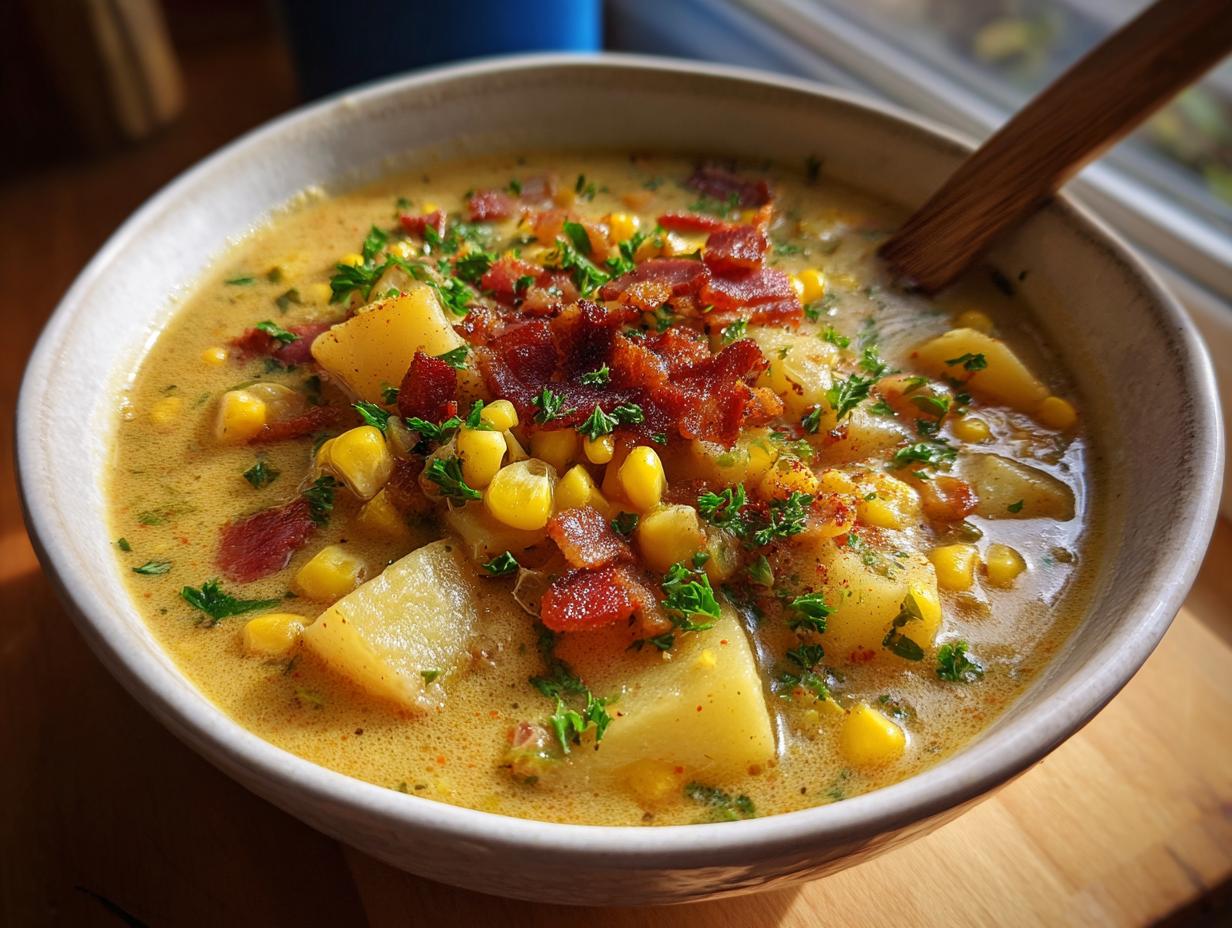 Creamy Corn Chowder Recipe to Warm Your Soul in 30 Minutes