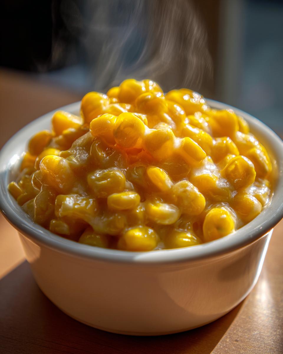 Creamed Corn - detail 1