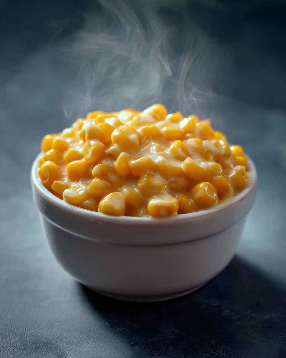 Creamed Corn - detail 3