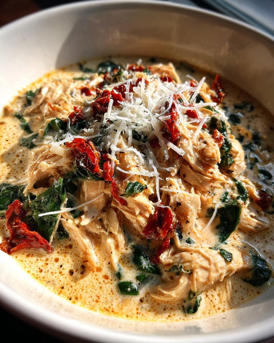 Crockpot Tuscan Chicken - detail 1