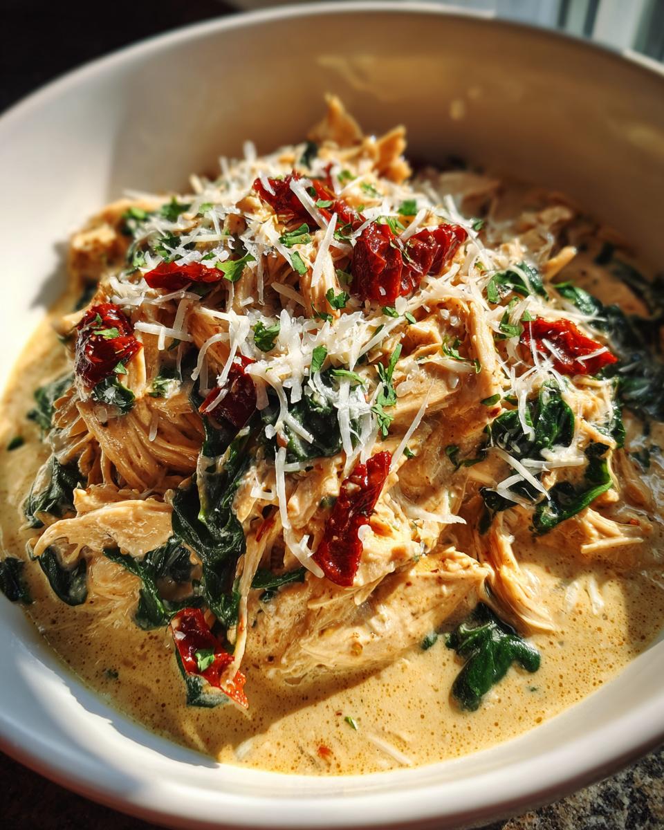 Crockpot Tuscan Chicken - detail 2