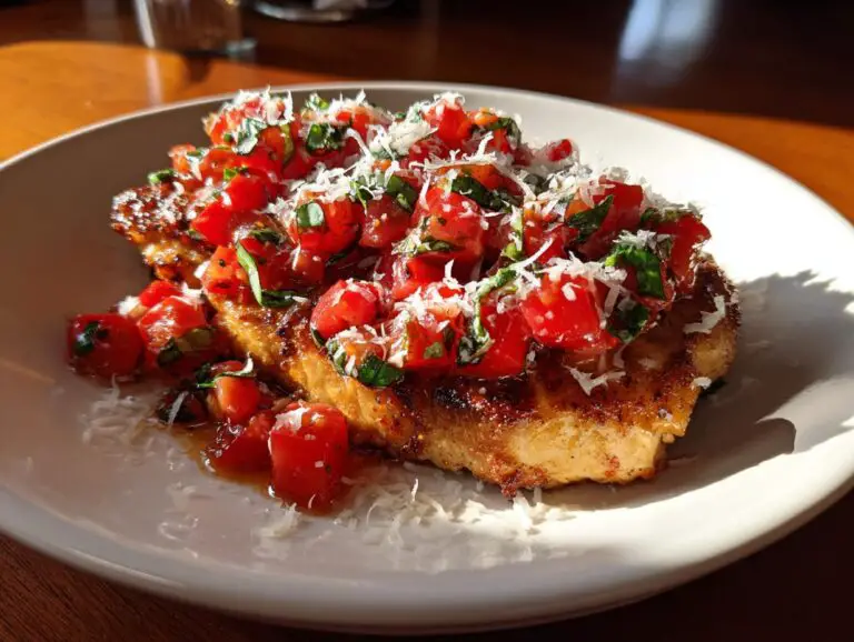 Easy Bruschetta Chicken