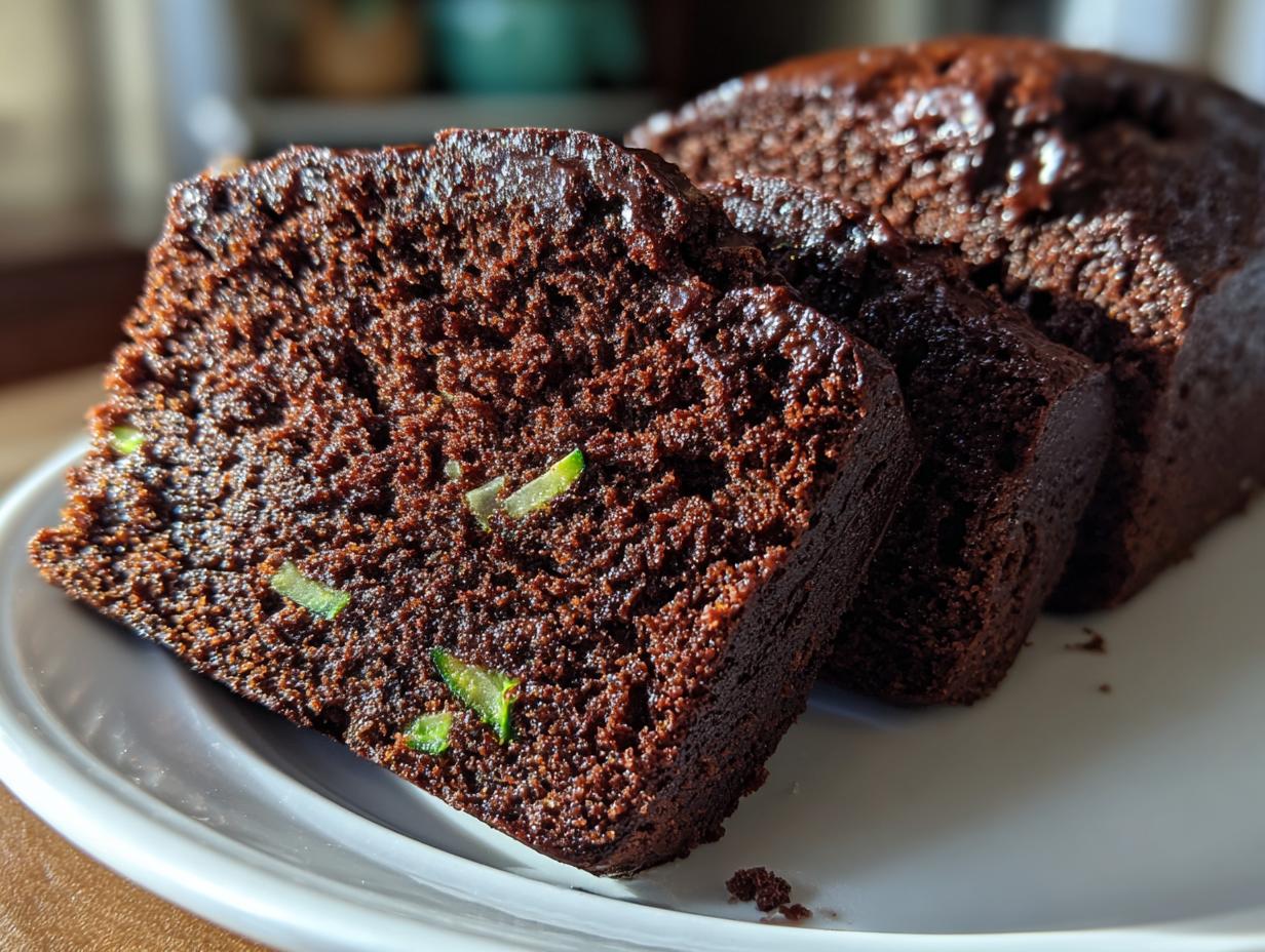 Easy Chocolate Zucchini Bread