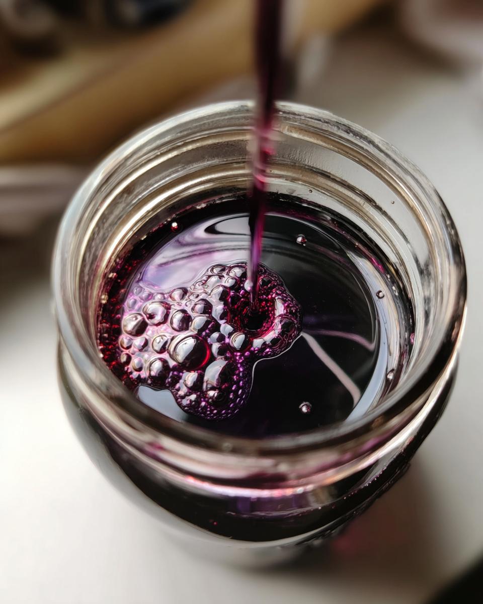 Elderberry Syrup - detail 2