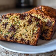 Moist Greek Yogurt Chocolate-Chip Zucchini Loaf in 30 Minutes