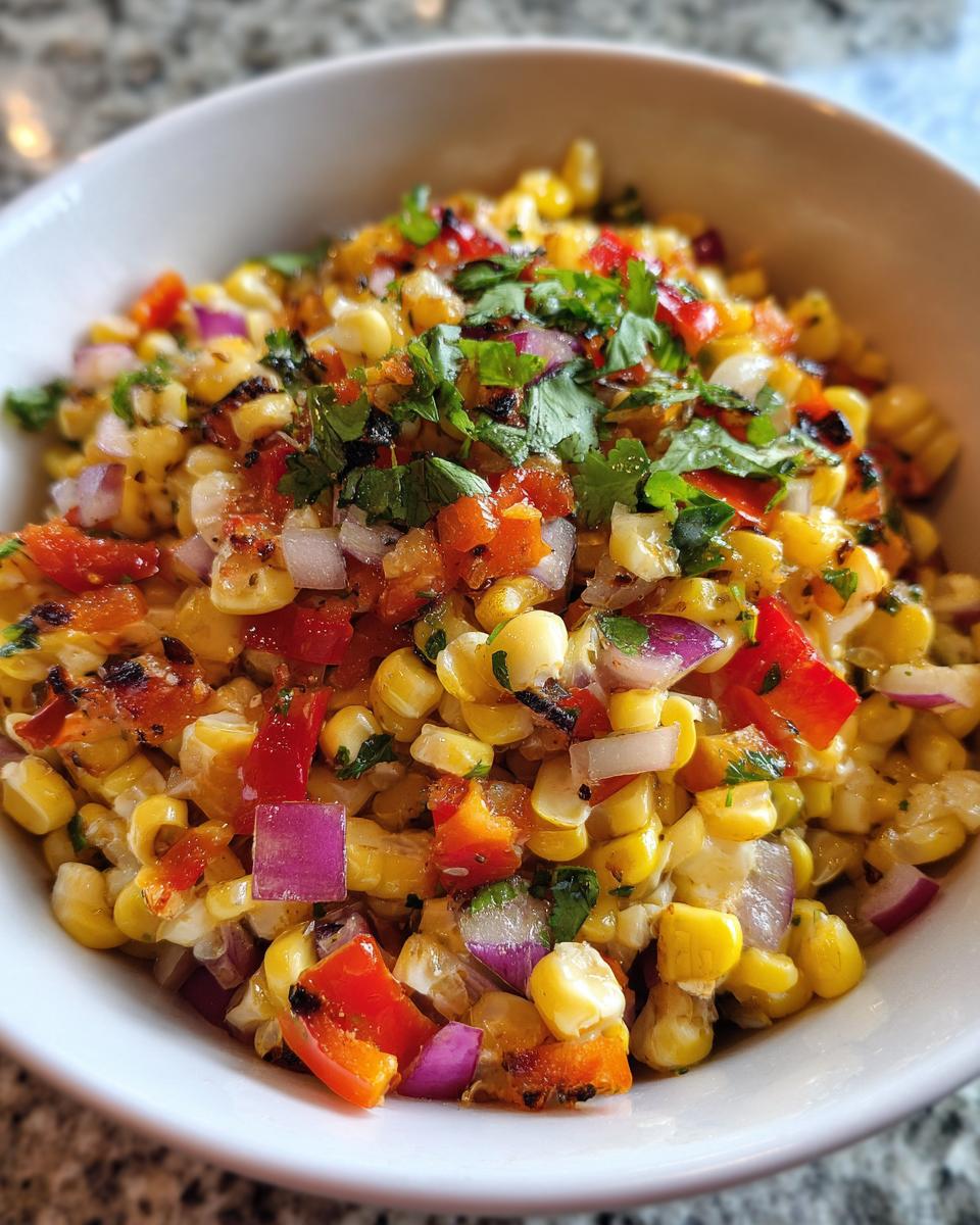 Grilled Corn Salad - detail 1