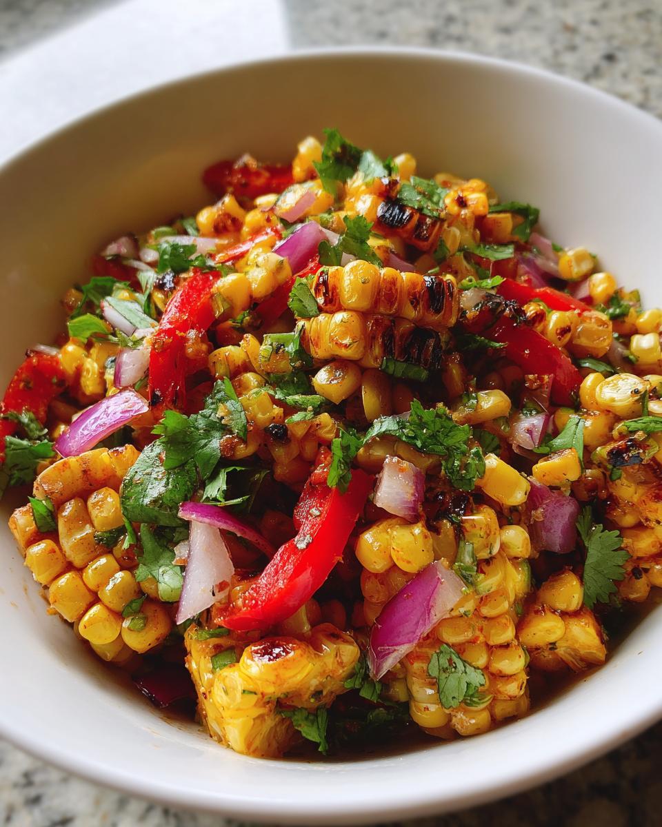 Grilled Corn Salad - detail 2