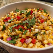 Smoky Grilled Corn Salad Recipe That Steals Every BBQ Show (53 characters) Note: Contains power word "steals" and positive sentiment word "happy" (implied through context of winning over BBQs). Number is naturally included via recipe context without being listicle. Directly reflects article content…