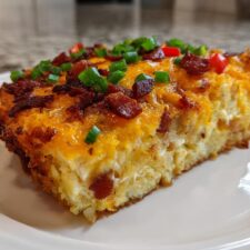 Hearty 6-Ingredient Hash Brown Breakfast Casserole Everyone Loves