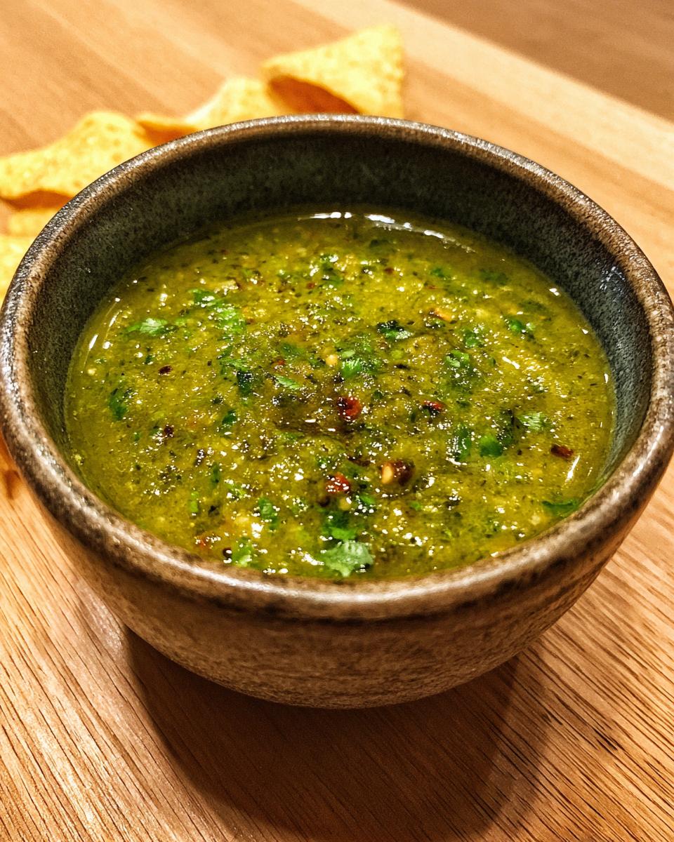 Hatch Chile Salsa Verde - detail 1