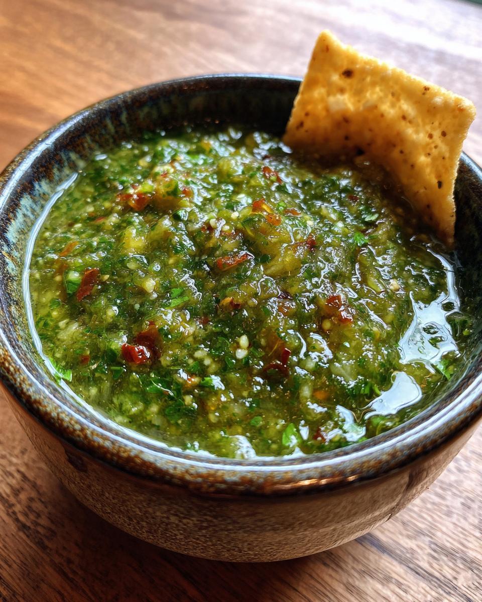 Hatch Chile Salsa Verde - detail 2