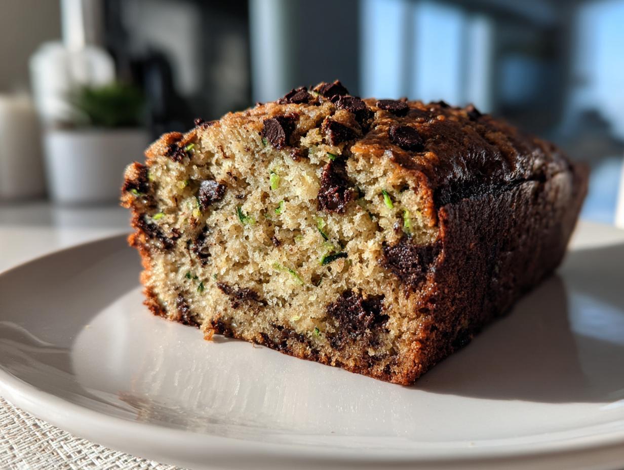 Heavenly Healthy Chocolate Zucchini Bread