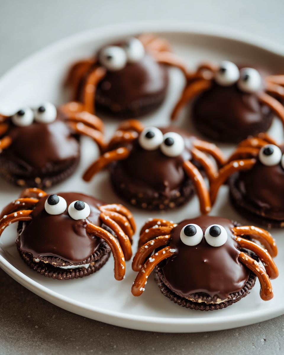 Homemade Oreo Spiders - detail 2