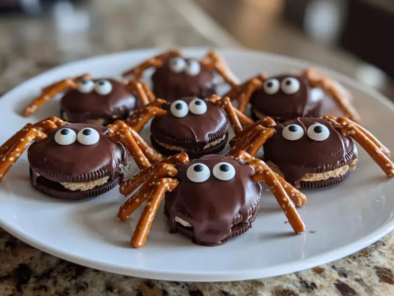 Homemade Oreo Spiders