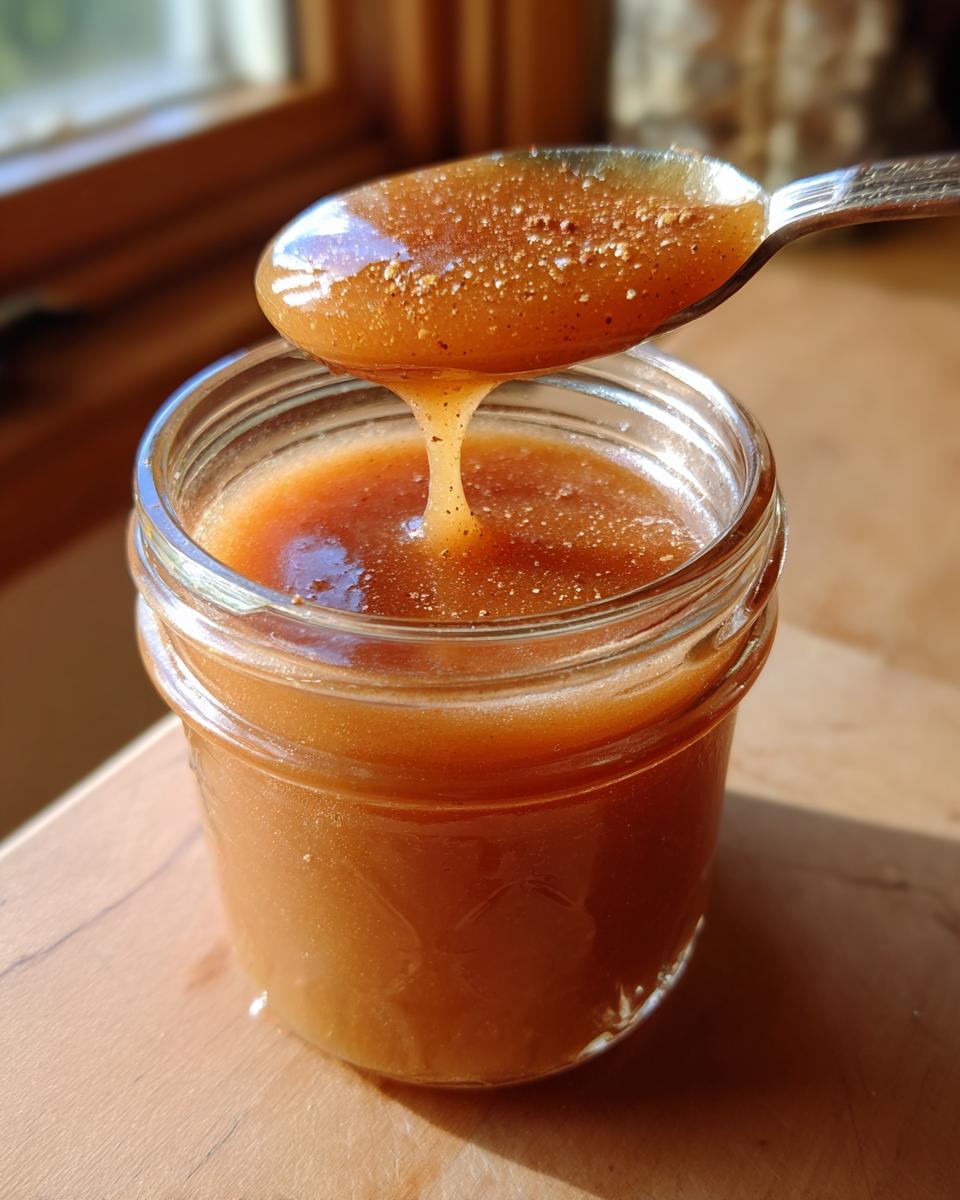 Homemade Pear Butter - detail 2