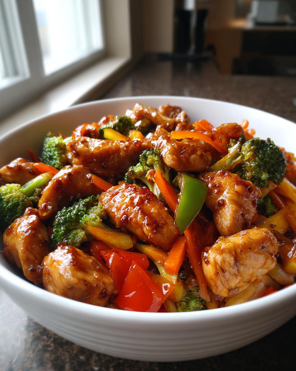 Honey Garlic Chicken Stir Fry - detail 1