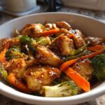 Honey Garlic Chicken Stir Fry