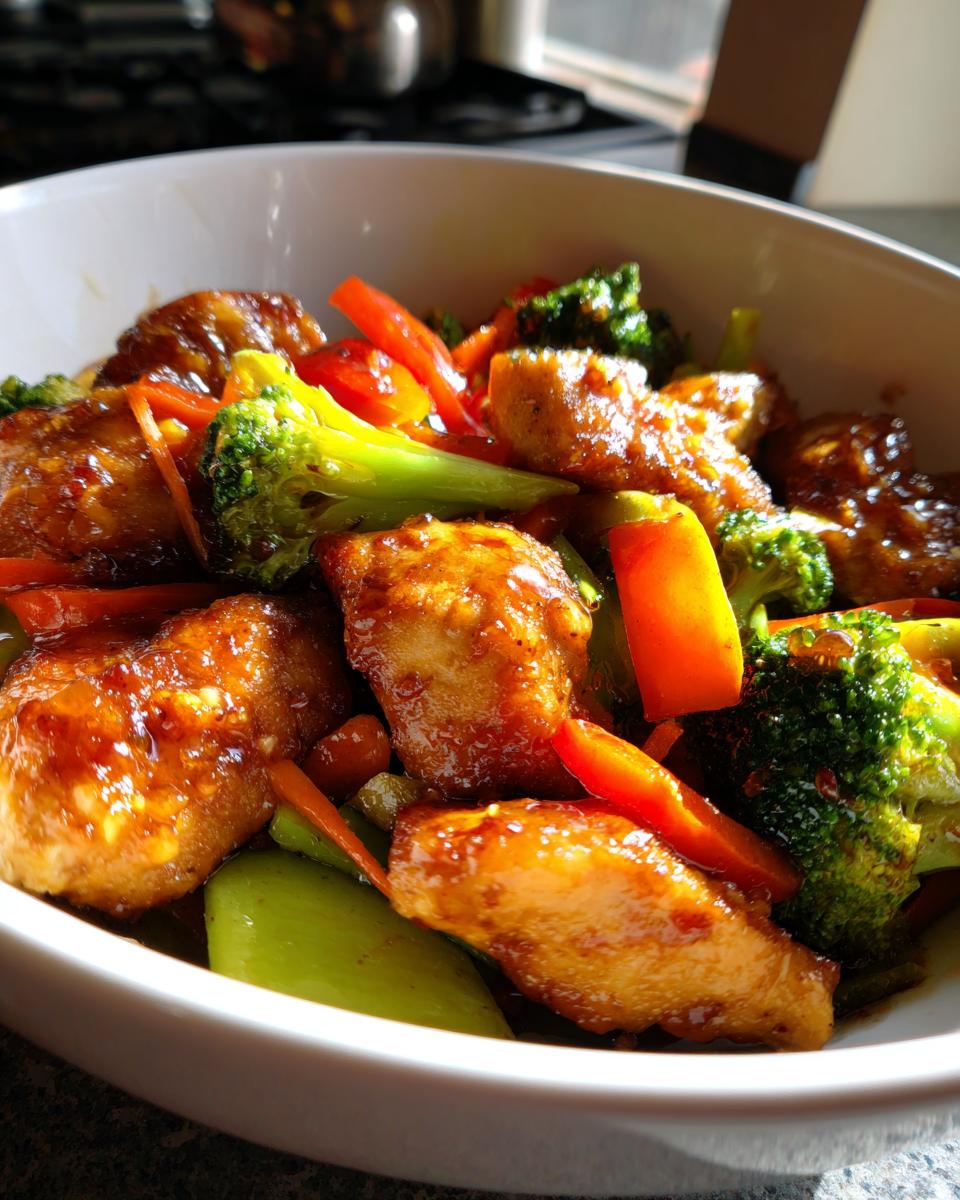 Honey Garlic Chicken Stir Fry - detail 2