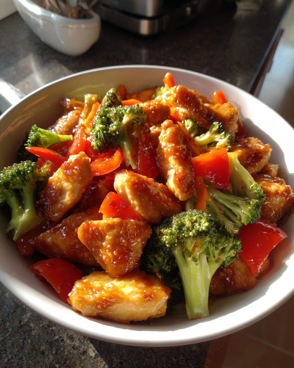 Honey Garlic Chicken Stir Fry - detail 3