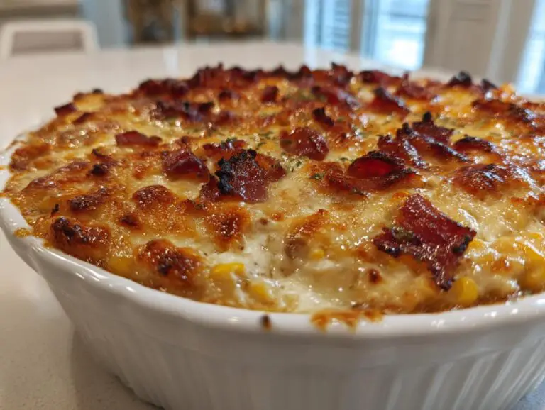 Hot Turkey Bacon Corn Dip