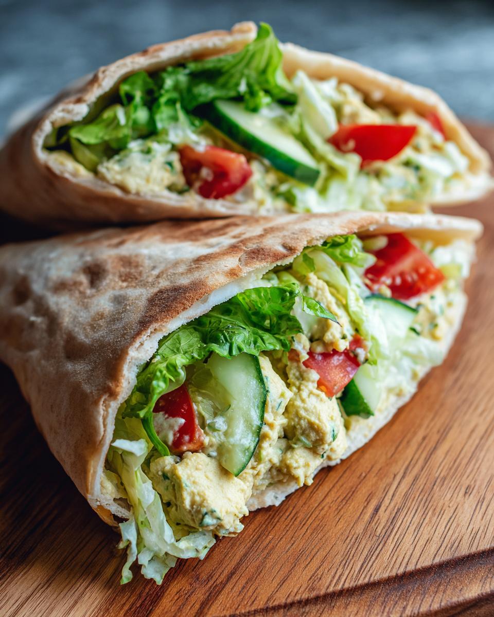 Hummus & Pita Pockets - detail 1