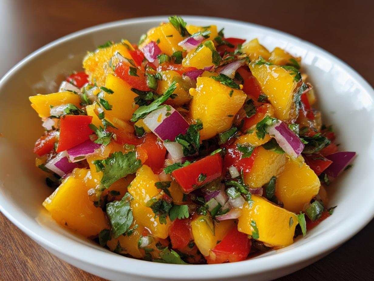 15-Minute Mango Salsa – The Ultimate Summer Trifecta