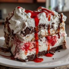 3-Layer Perfect Neapolitan Ice Cream Cake That Melts Hearts