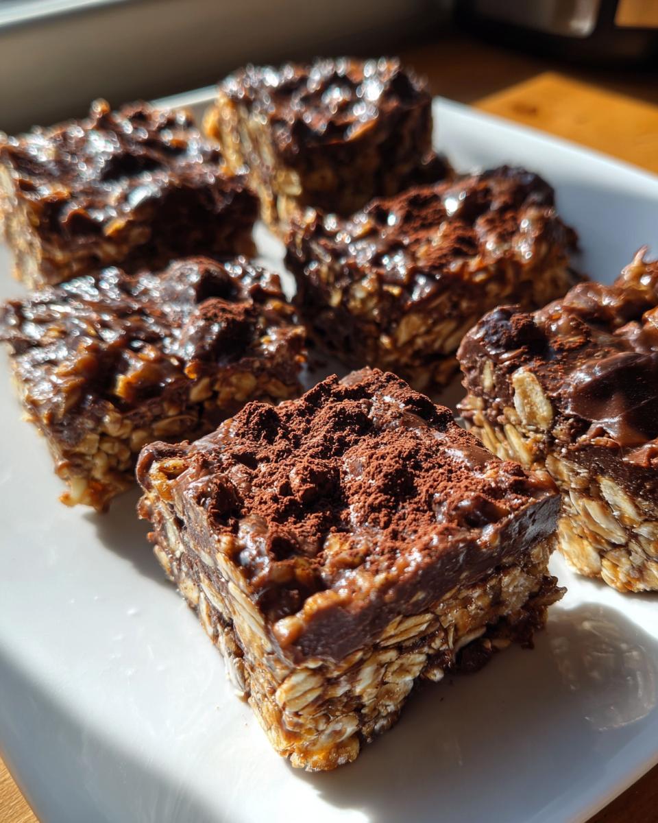 Oat-Chocolate “Lunchbox Fuel” Bars - detail 1