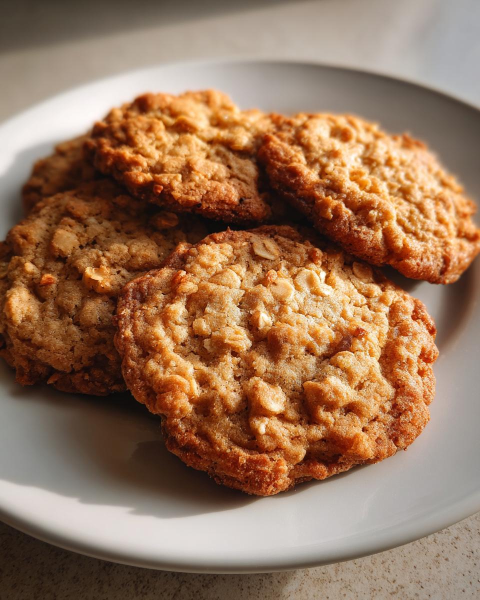 Old-Fashioned Oatmeal Cookies - detail 1