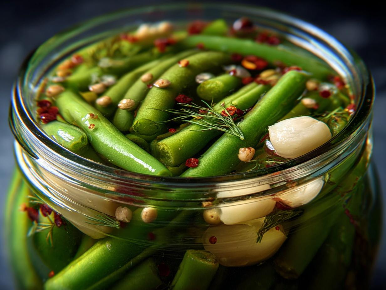 Pickled Green Beans (Dilly Beans