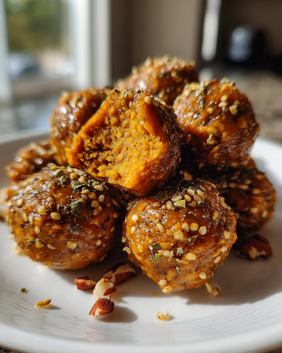 Pumpkin Energy Bites - detail 2