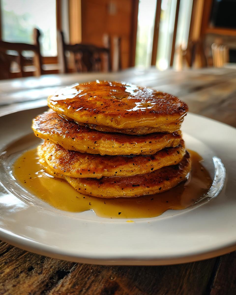Pumpkin Pancakes - detail 2