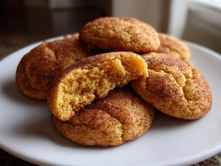 Pumpkin Snickerdoodle Cookies